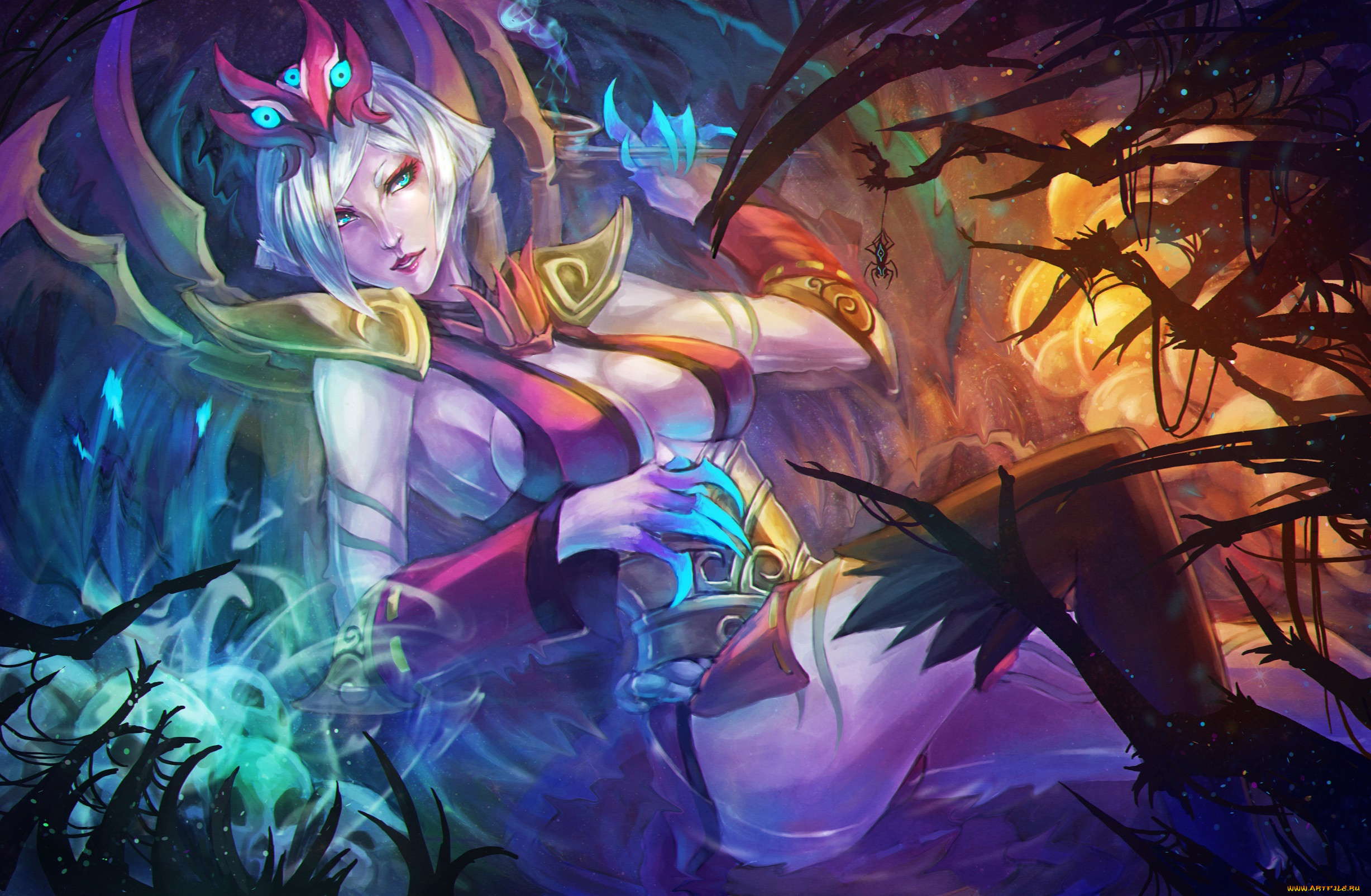  , league of legends, league, of, legends, lol, fan, art, skin, spider, queen, elise